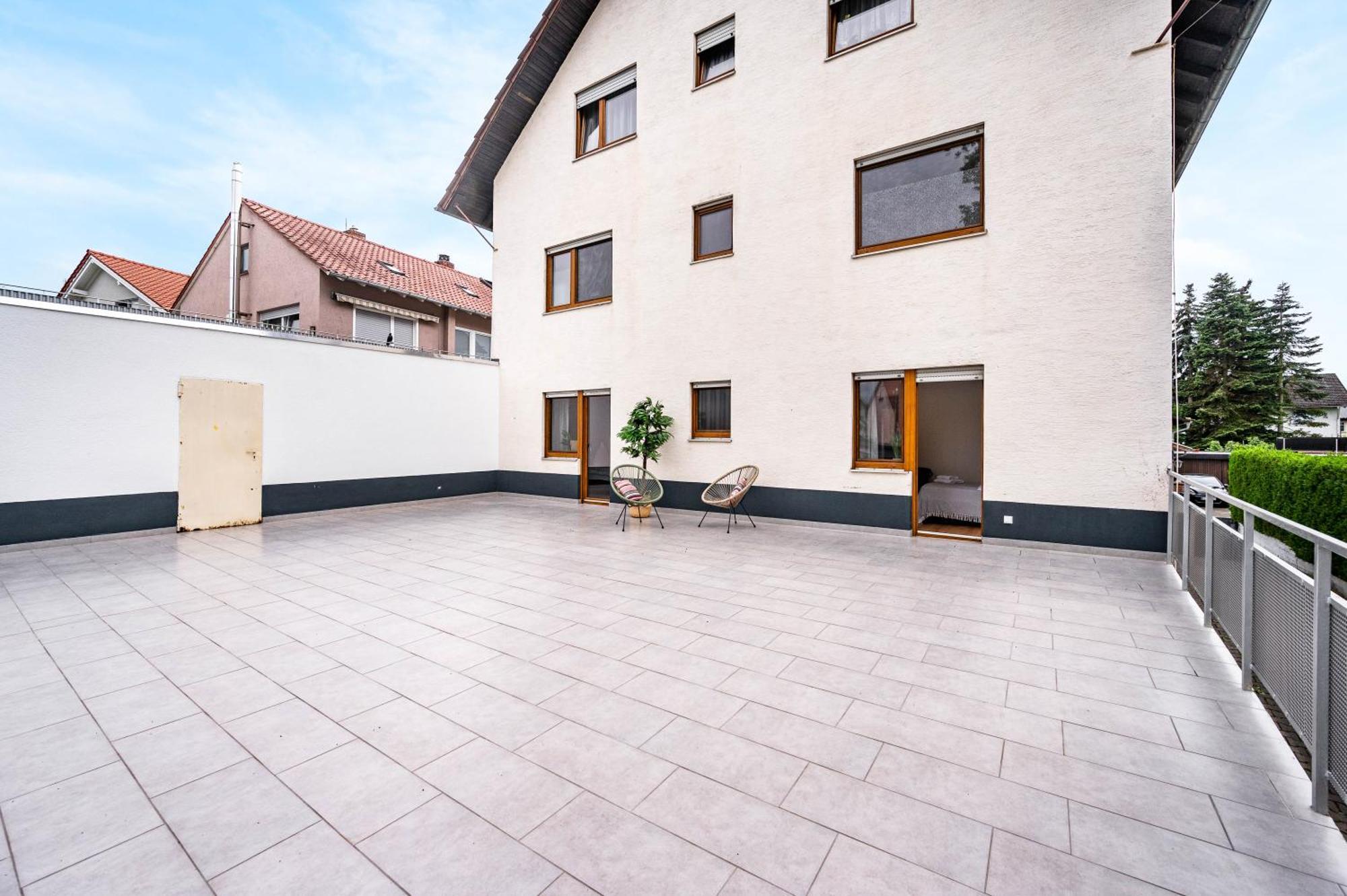 Casa Tortuga - Ruhige 3 Zimmer Wohnung In Huettenfeld Lampertheim Kültér fotó