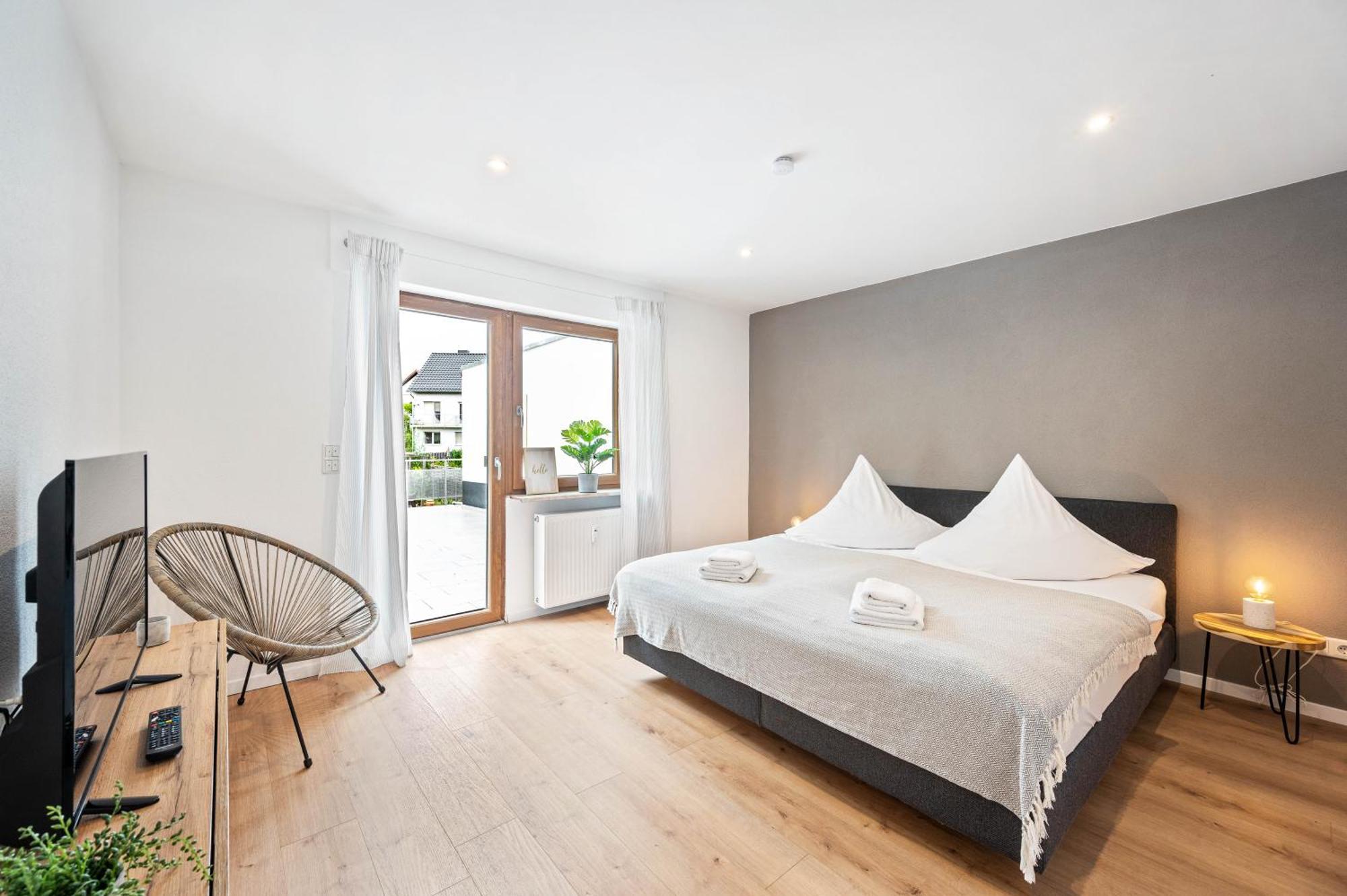 Casa Tortuga - Ruhige 3 Zimmer Wohnung In Huettenfeld Lampertheim Kültér fotó